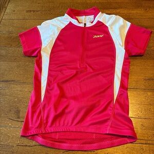 Zoot Red and White Performance Jersey